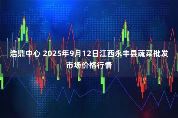 浩鼎中心 2025年9月12日江西永丰县蔬菜批发市场价格行情
